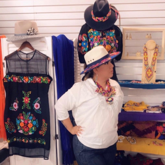 Embroidered Handmade hat - Picture 2 of 2